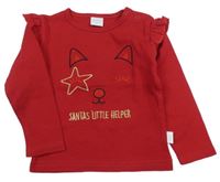 Červené tričko s mačkou