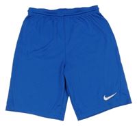 Modré sportovní kraťasy Nike