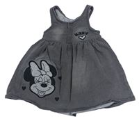 Sivé teplákové šaty s Minnie Disney + George