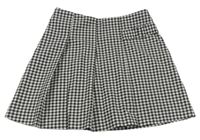 Bielo-čierna kockovaná sukňa Zara