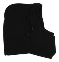 Černá fleecová kukla