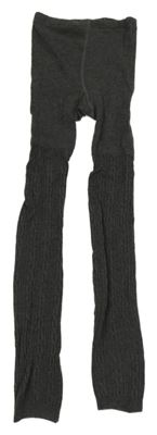 Tmavošedé punčochové kamaše