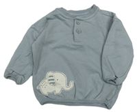 Šedá mikina se slonem George