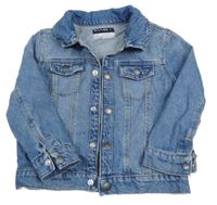 Modrá riflová bunda Kiabi 