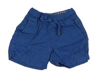 Modré plátěné kraťasy Ben Sherman 