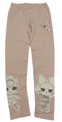 Světlerůžové legíny L.O.L. Surprise Tu