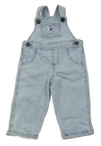 Modro-bílé pruhované laclové rifle Lupilu 