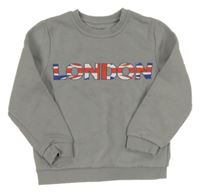 Sivá mikina s nápisom Primark