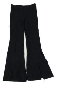 Čierne flare tepláky Page one young