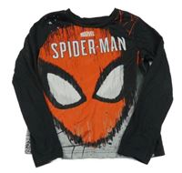 Černé triko se Spider-manem Nutmeg