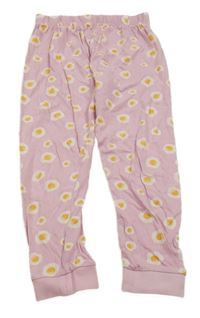Svetloružové pyžamové nohavice s vajíčky Alive