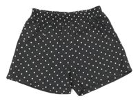 Sivé bavlnené kraťasy s bodkami Topolino