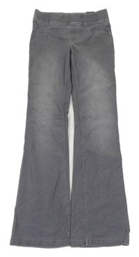 Sivé flare tregíny H&M