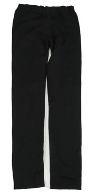 Černé funkční thermo legíny Decathlon
