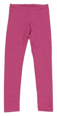 Tmavorůžové legíny Benetton