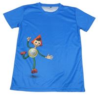 Modrý dres s obrázkom