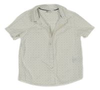 Bílá košile s tečkami H&M