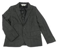 Čierne melírované sako H&M