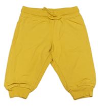 Horčicové tepláky H&M