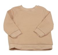 Marhuľová rebrovaná mikina Primark