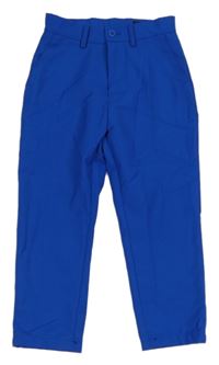 Modré slavnostní kalhoty