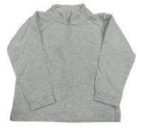 Svetlosivá melírovaná mikina Alana