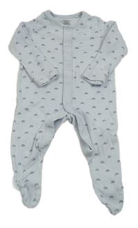 Svetlomodrý overal s duhami F&F