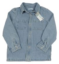 Nové - svetlomodrá rifľová košeľa Primark