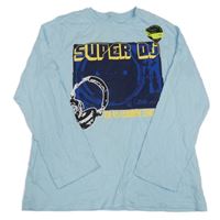 Nové - Světlemodré triko s potiskem Cherokee