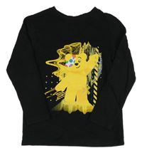 Černé triko s Pudsey George