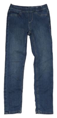 Tmavomodré džegíny H&M