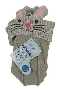 Nové - šedé fleecové vložky do holin Jojo Maman Bébé