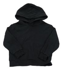Čierna mikina s kapucňou H&M