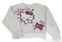 Biela mikina s Hello Kitty Primark