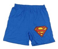 Modré bavlněné kraťasy - Superman