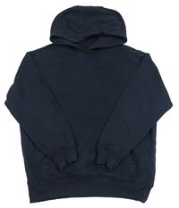 Tmavomodrá mikina s kapucňou F&F
