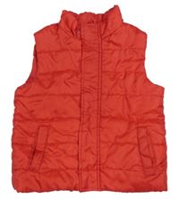 Červená šušťáková zateplená vesta Kiki&Koko