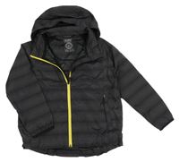 Šedo-černá šusťáková jarní zateplená funkční bunda Killtec