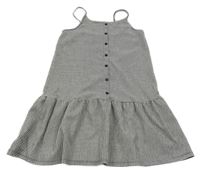 Čierno-biele kockované šaty Primark