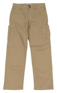 Béžové cargo nohavice Lily & Dan