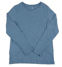 Šedomodré tričko H&M