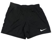 Čierne športové kraťasy s logom Nike