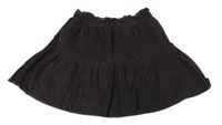 Antracitová menšestrová sukňa H&M