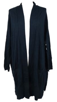 Dámský tmavomodrý svetrový cardigán Atmosphere 