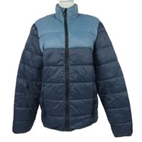 Pánska modro-tmavomodrá šušťáková zimná bunda zn. George