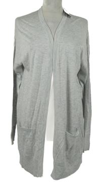 Nové - Dámský šedý svetrový cardigán F&F