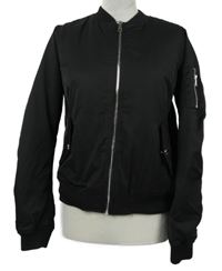 Dámský černý šusťákový zateplený bomber FB Sister