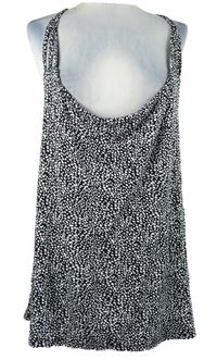 Dámský černo-bílý puntíkovaný top Pep&Co