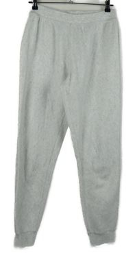 Dámské šedé fleecové pyžamové kalhoty Primark 
