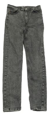 Šedé melírované skinny rifle Denim Co.